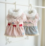 【即納品】Dカン付ラブリーリボンコートドレス