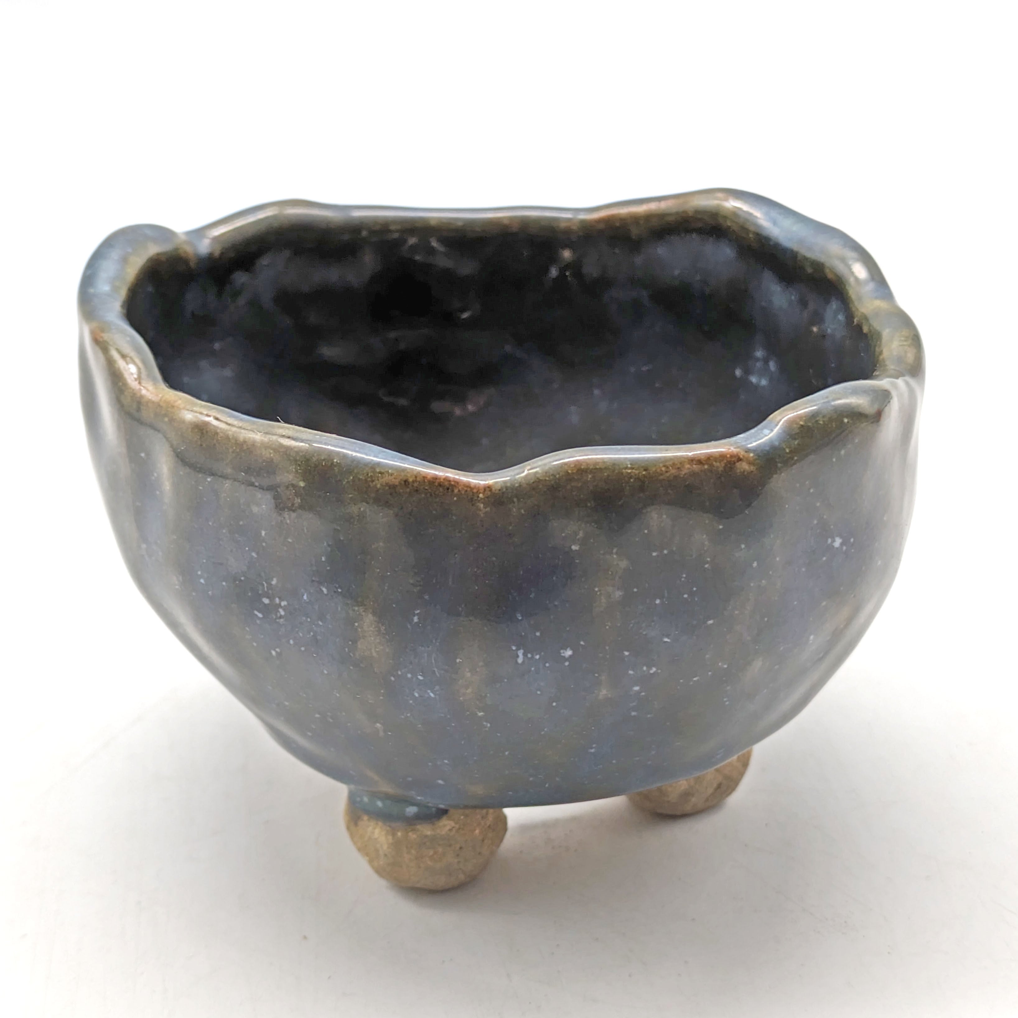 豆盆栽・盆栽鉢・植木鉢・3点セット・No.231013-03・梱包サイズ60