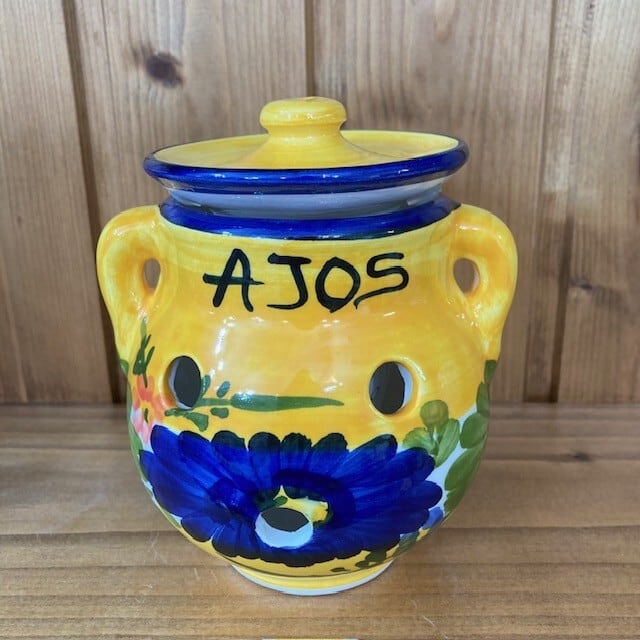 スペイン陶器 ミニガーリックポット（N） | zakka kisiro スペイン雑貨