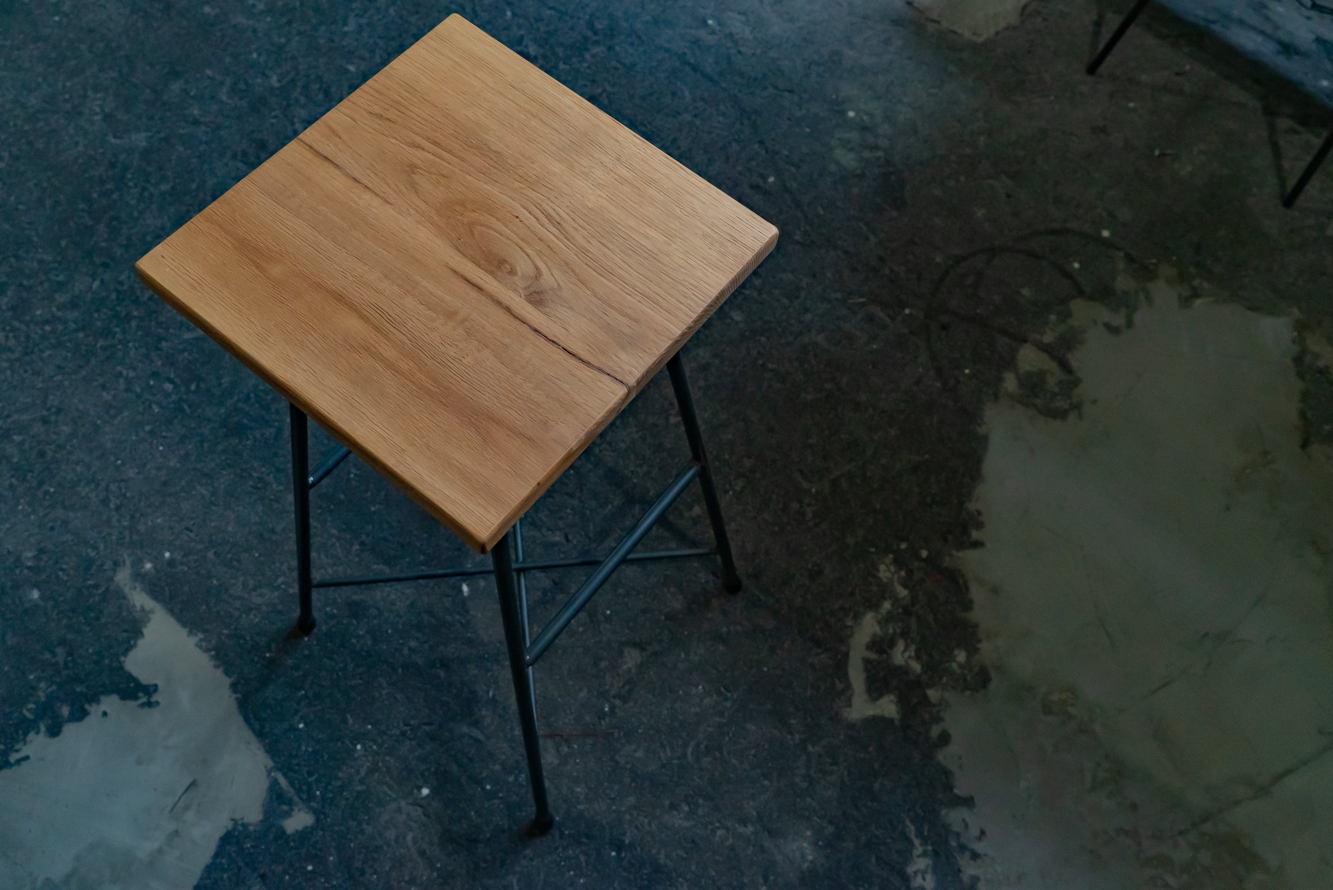 MULTI STOOL-LOW-/スツール/オーク材/H420mm/送料無料(北海道・沖縄