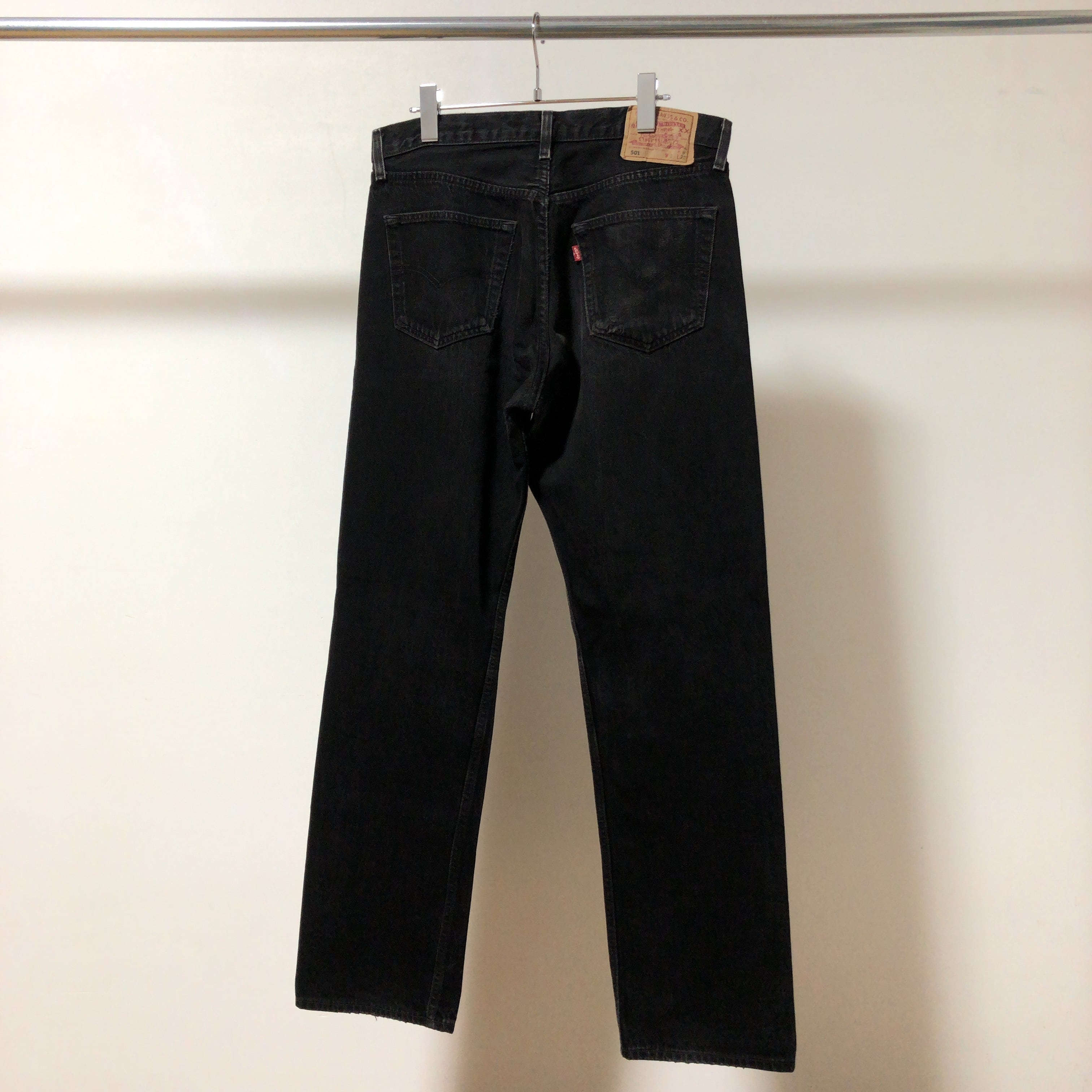 Levi's 501 / 90's Black Denim Pants / Made in Turkey /リーバイス