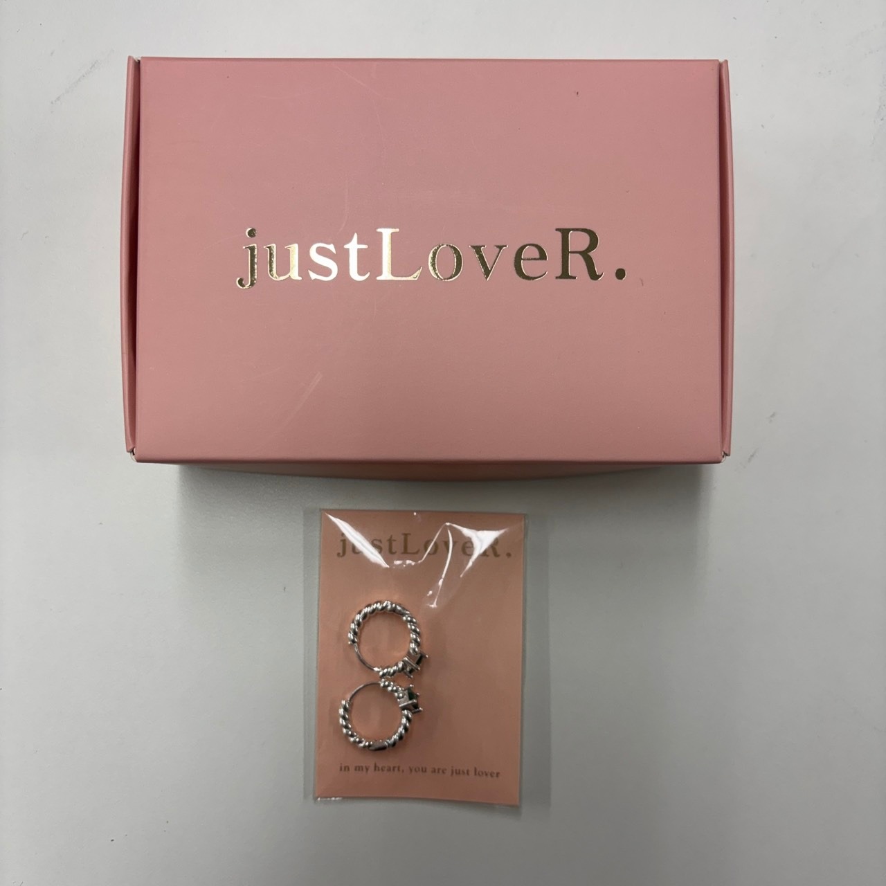 justLoveR. Moment Earings グリーン
