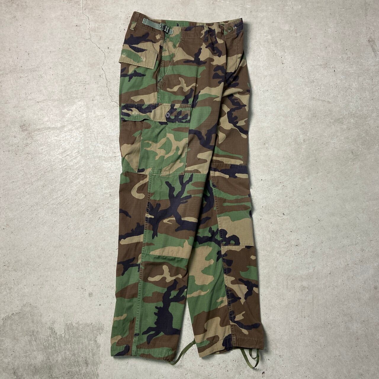 90年代 U.S.ARMY 米軍実品 ウッドランドカモ BDU カーゴパンツ SMALL