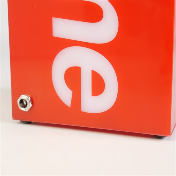 Supreme Box Logo Lamp Red送料込