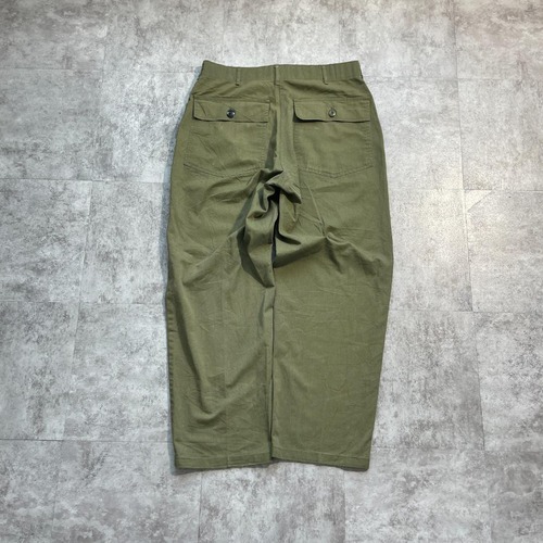 70s アメリカ軍 実物 OG507 ベイカーパンツ w34 詳細写真12