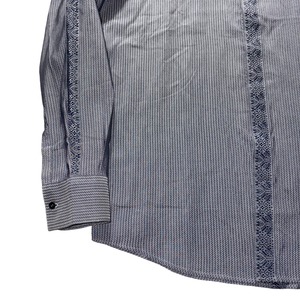 vintage GIANNI VERSACE taping line design shirt