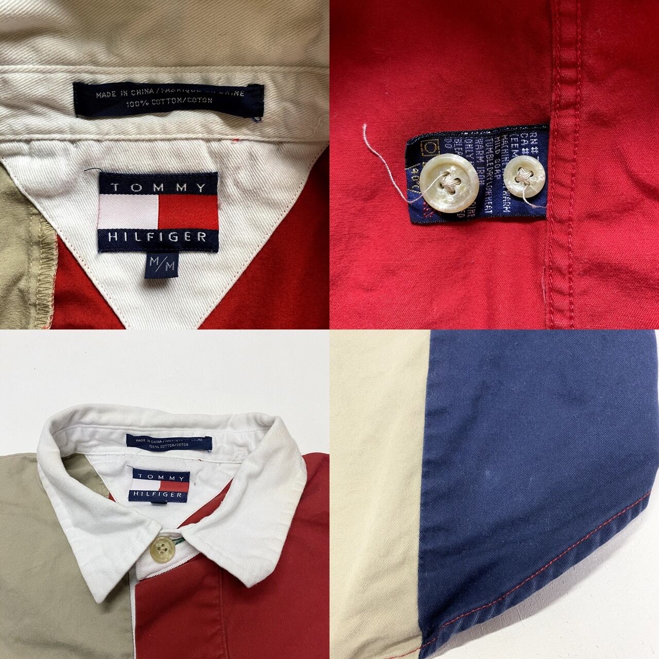 90年代 TOMMY HILFIGER トミーヒルフィガー クレイジーパターン