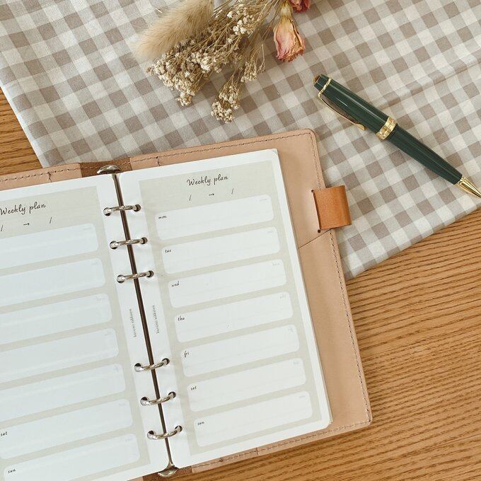 バイブルサイズ/weeklyプランリフィル