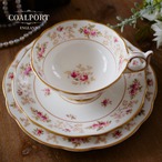 Coalport Rose Floral｜コールポート 可憐なローズ柄 アンティークトリオ thumbnail 1
