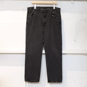 ⑦USED "90's RUSTLER/Black jeans" 36×30