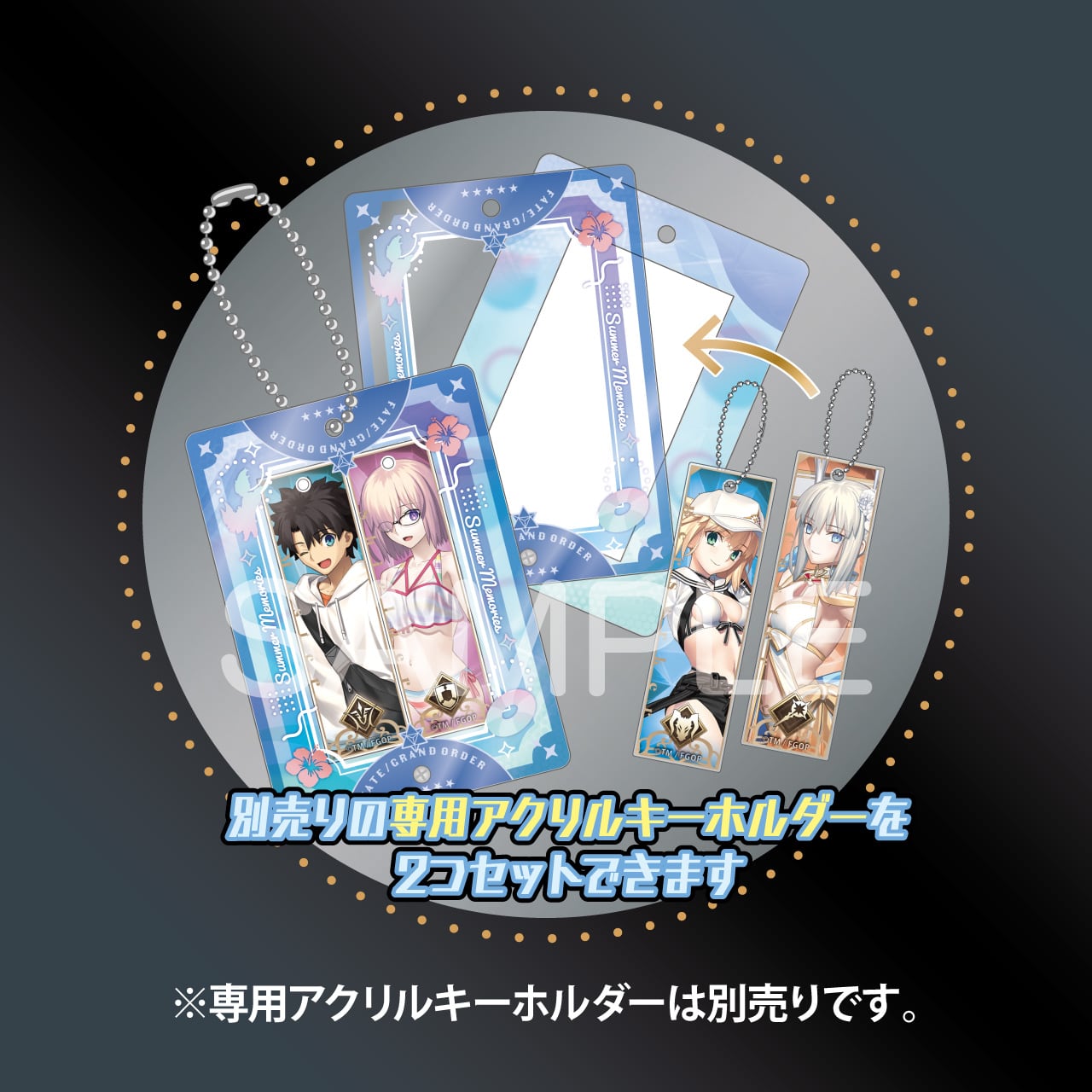 Fate/Grand Order ついコレ アクリル収納ケース Vol.3 サマーメモリー