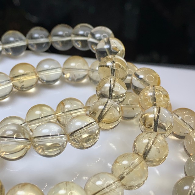 サンプル鑑別済み・可愛いイエロー☆シトリン ブレスレット