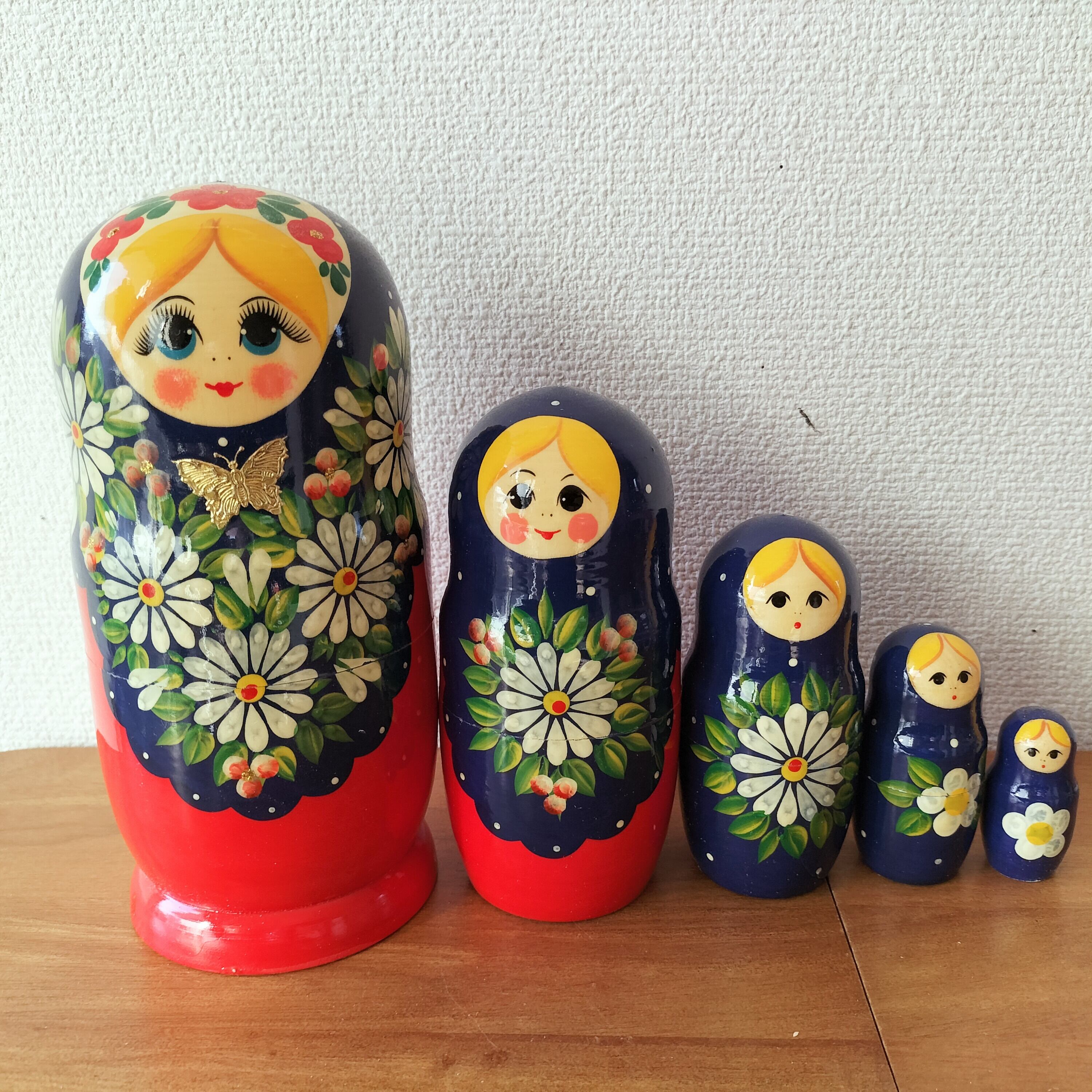 マトリョーシカ 作家もの レトロ おもちゃ ロシア雑貨