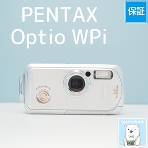 PENTAX Optio WPi デジカメ スマホ転送OK フルセット シロクマカメラ a7232