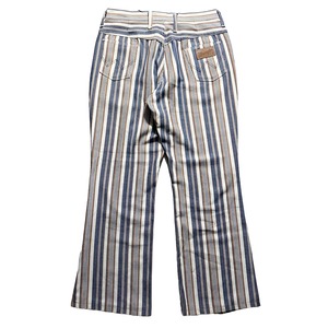 vintage 1970’s WRANGLER stripe flair pants