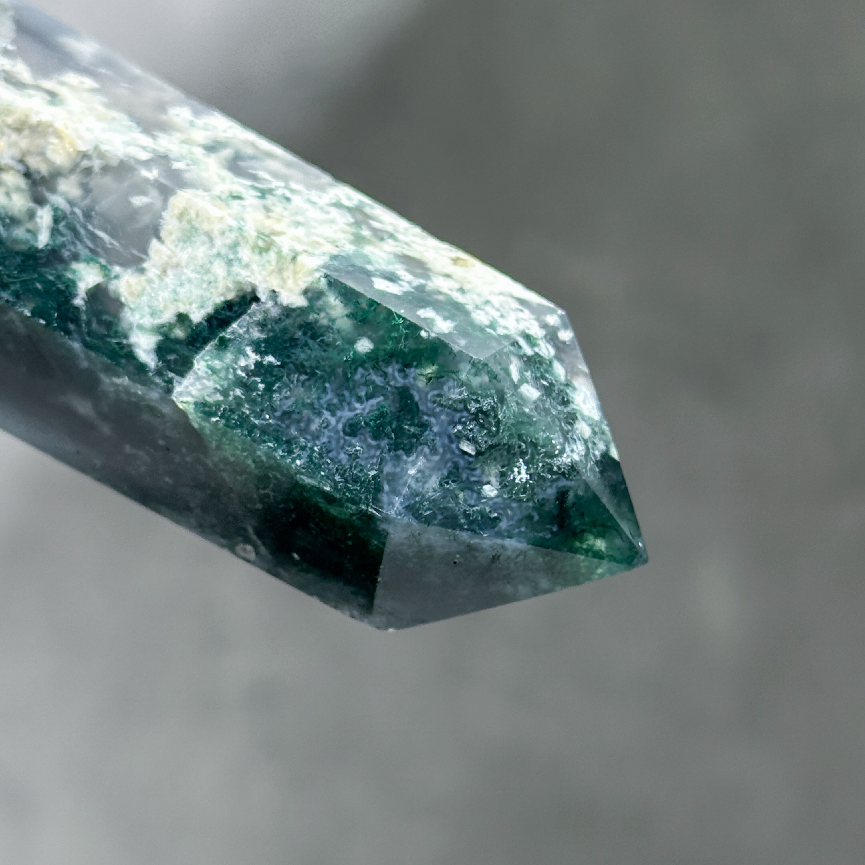 モスアゲート タワー63◇ Moss Agate ◇天然石・鉱物・パワーストーン