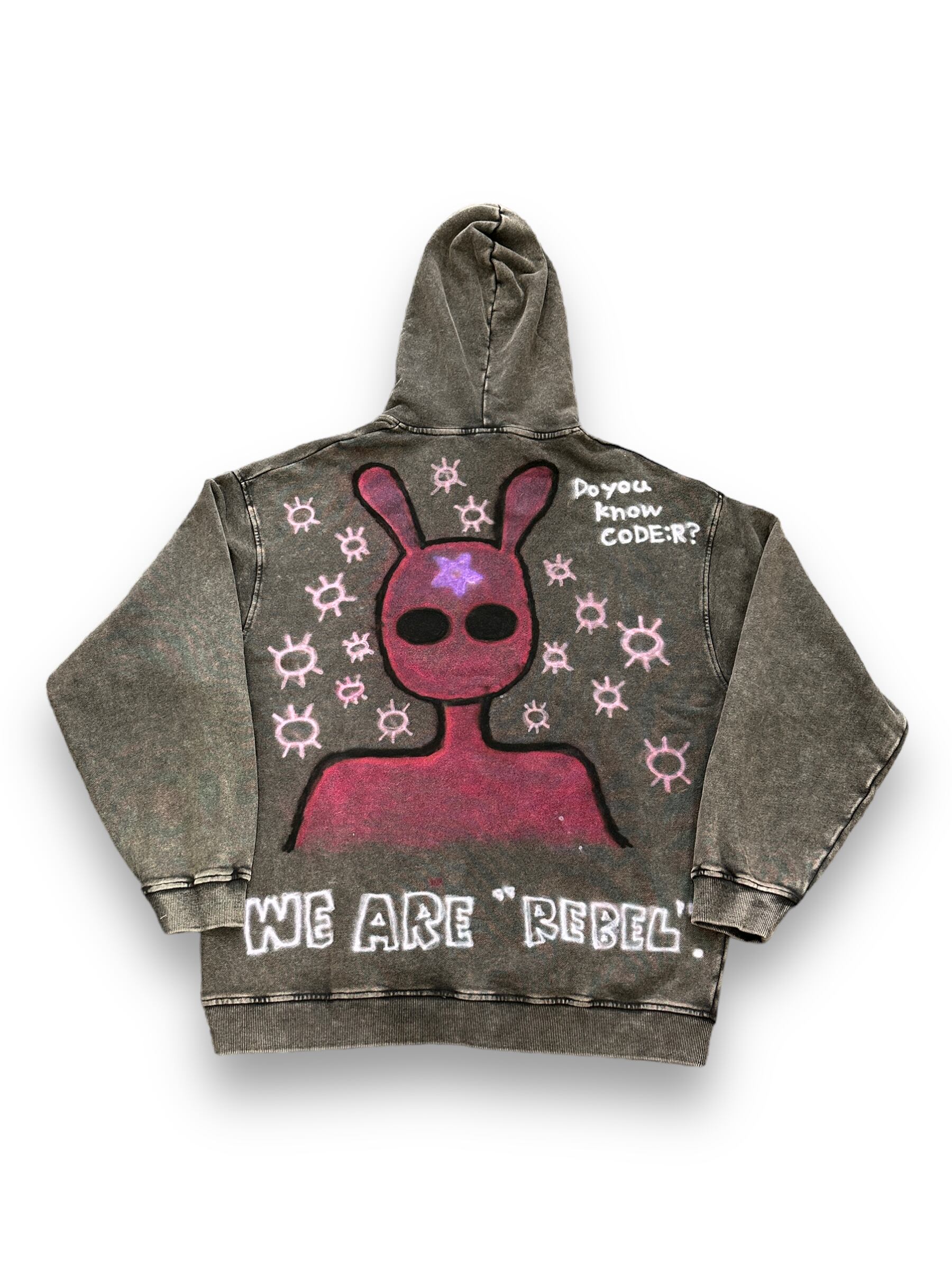 【CODE:R 】dark rabbit hoodie