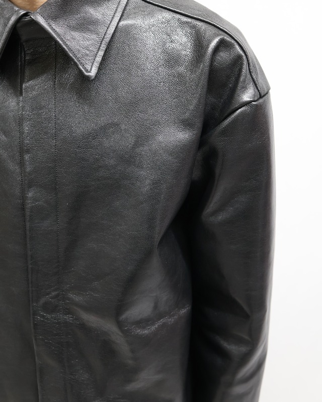 AWARE 25AW/MAG COWHIDE LEATHER BLOUSON