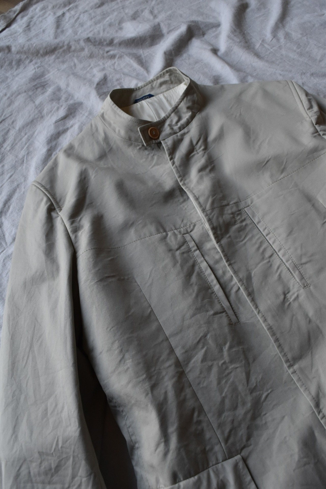 ”KENZO" Stand Color Jacket