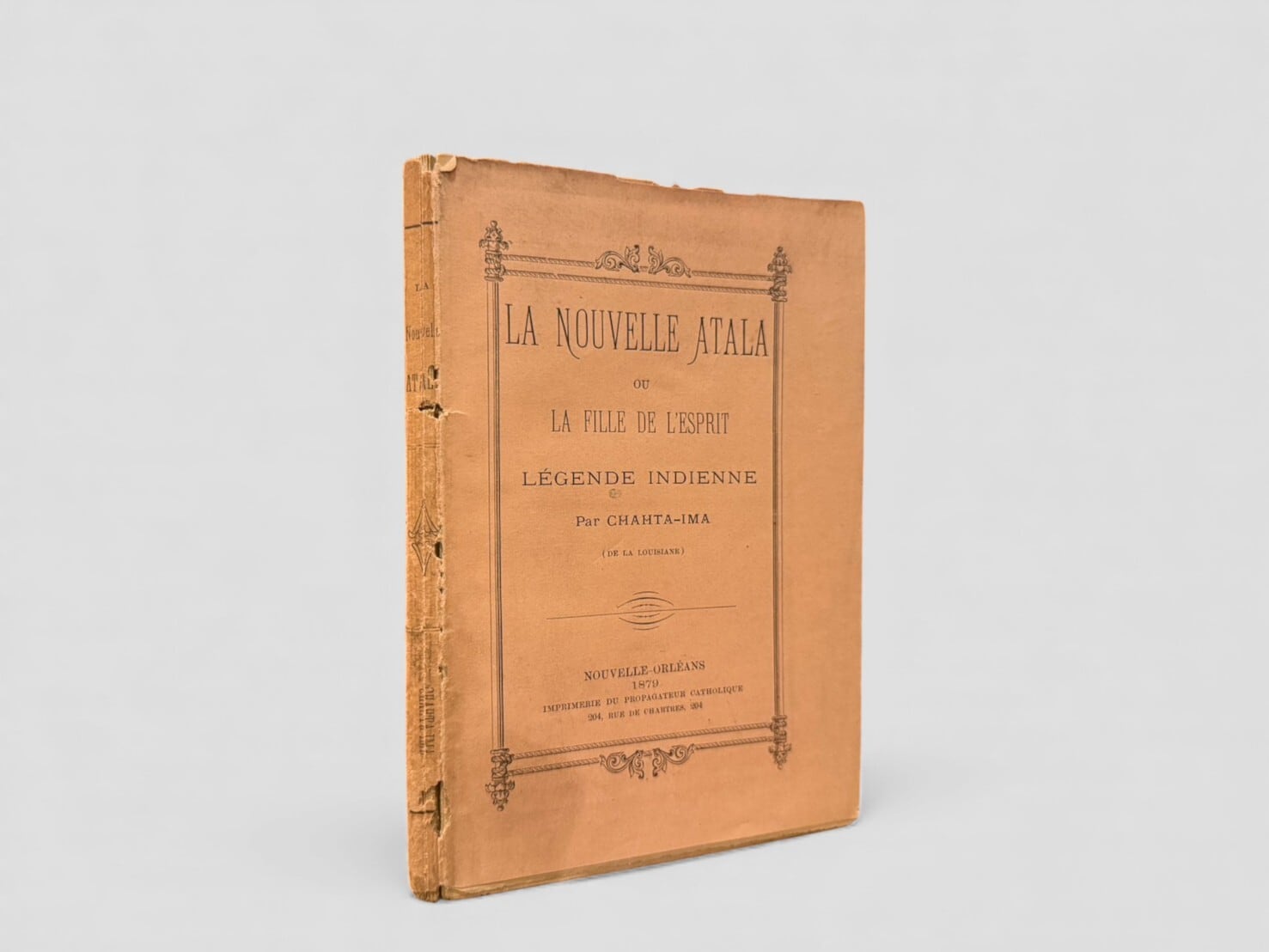 ❖ ABAJ 2026 Special Selection ❖【RL166】La Nouvelle Atala ou La Fille de l’Esprit ou La Fille de l’Esprit Légende Indienne(1879) /Chacta-Ima(Lafcadio Hearn)