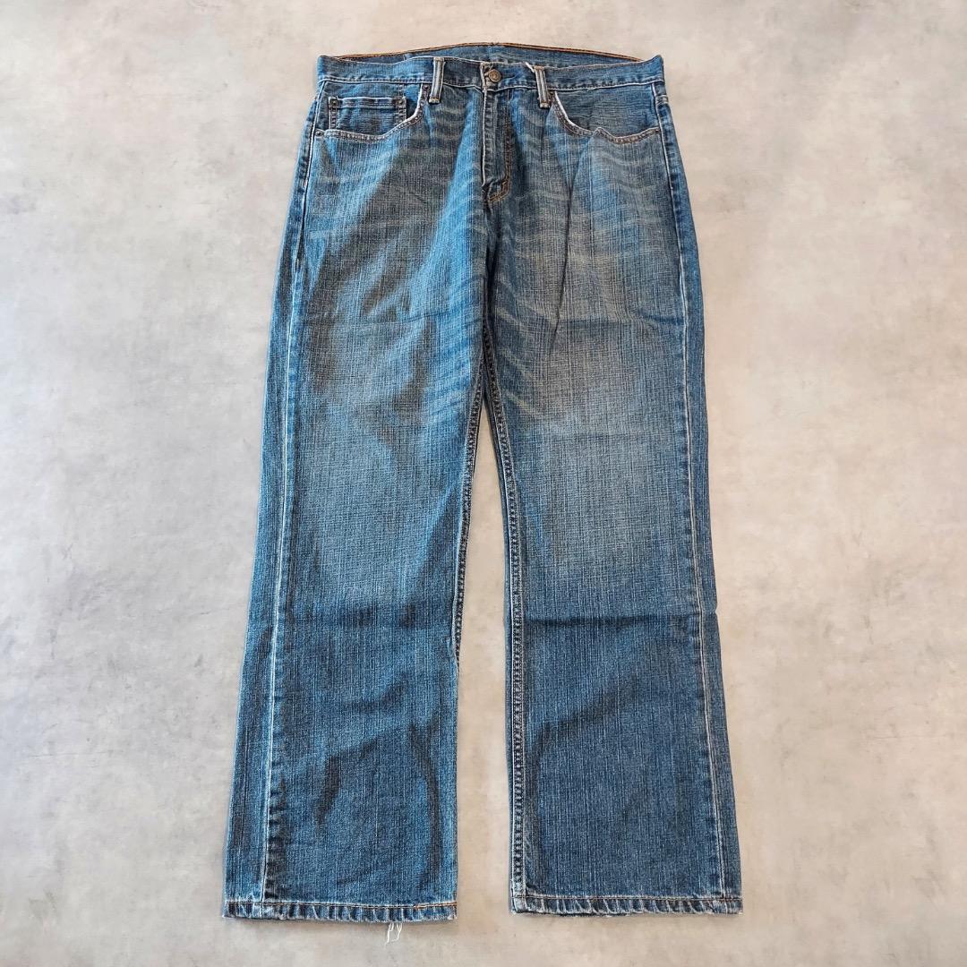 リーバイス559 Levis W36 デニム 古着 青 ヒゲ 縦落ち 17124