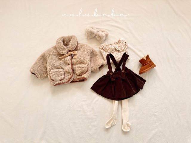 【予約】Velu Bebe Rib Tights (Bebe)