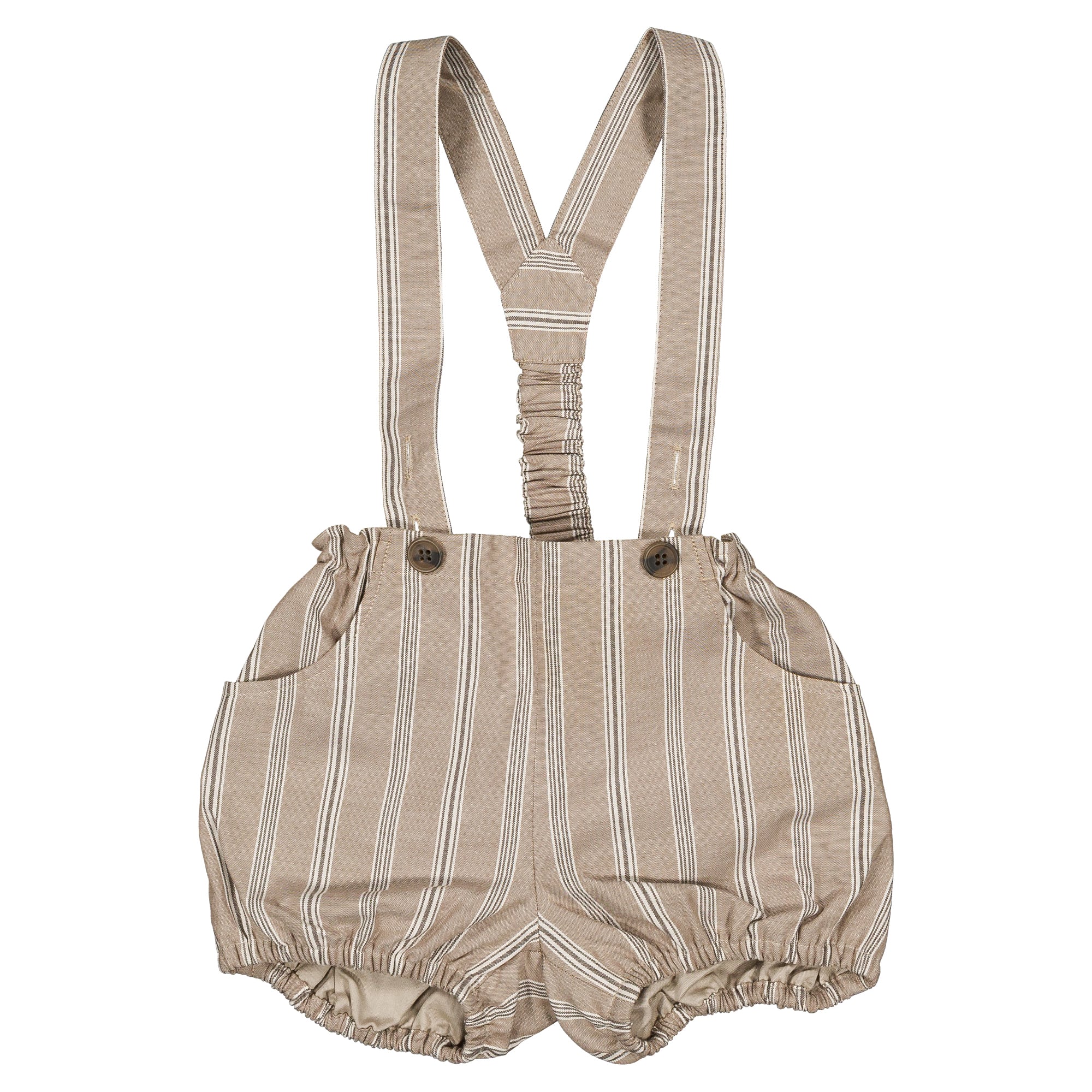 【予約・特典あり】Maison Marelle / Bloomer straps TERNES - dark beige stripes