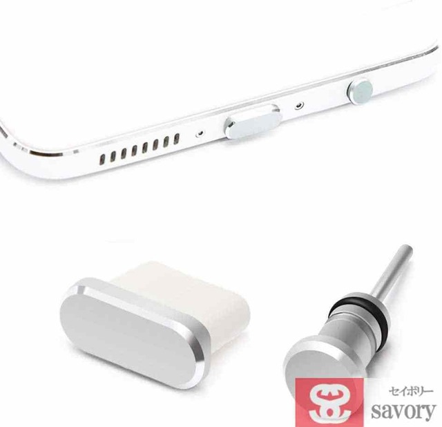 Type C キャップ コネクタカバー セット 携帯type C充電穴キャップ コネクタカバー タイプc 3 5mmイヤホンジャック用 Simカード取り出す 金属typecケーブルコネクタカバー 防塵 防砂 タブレット スマホ対応 Onlinesavory