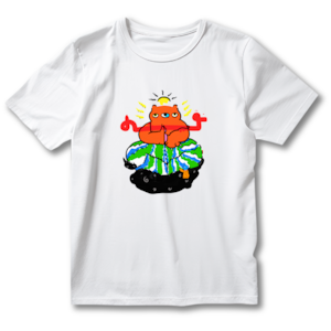 チャリティーTシャツ 「STAND BY NOTO」／Kawo a.k.a Sushijojo