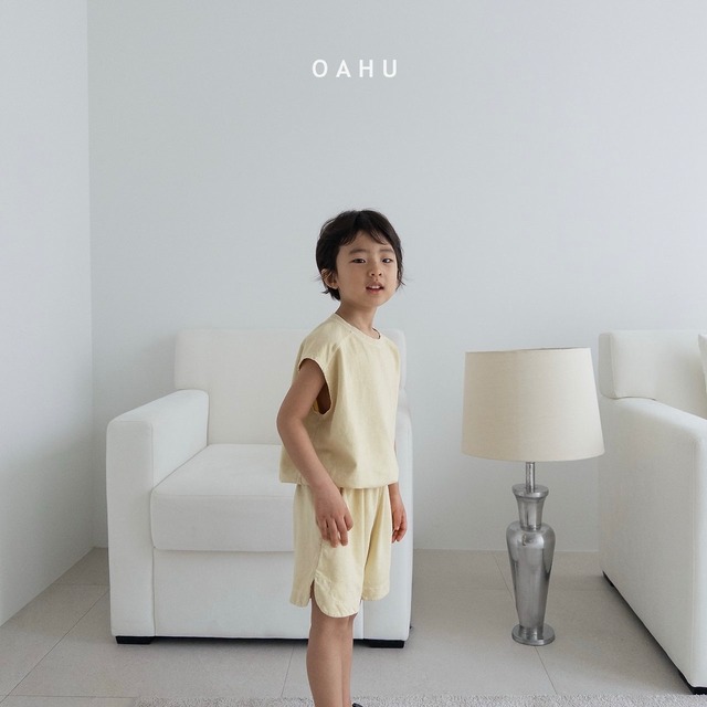 【予約】melow dying sleeveless/ oahu（kids）