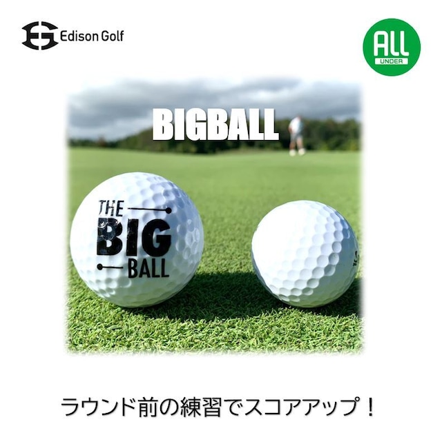 「BIG BALLS」 ラウンド前のわずかな時間であなたのパッティング意識とスコアを修正します！