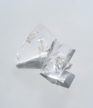 crack / fragment earring / mini