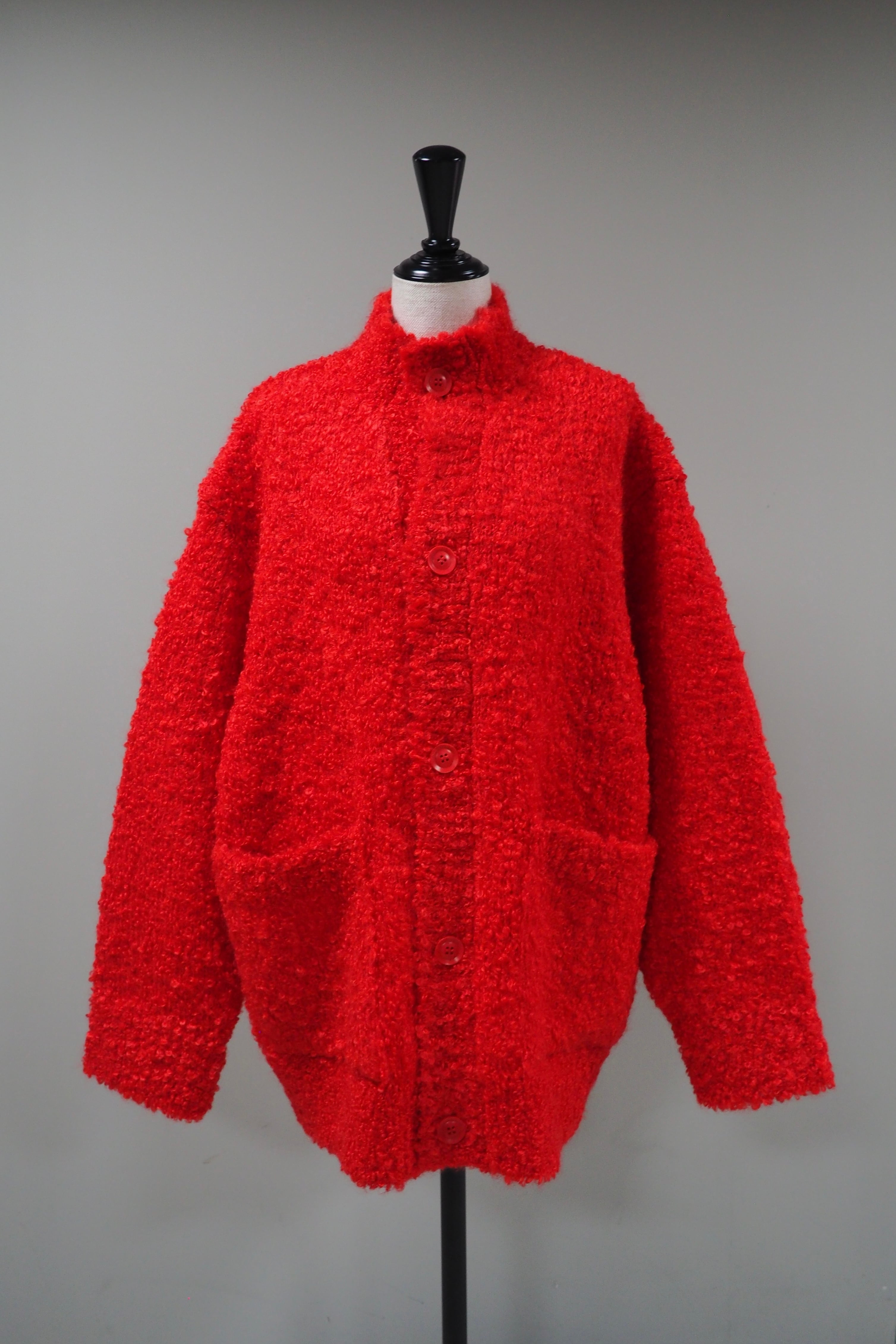 【kota gushiken】Massive Mohair Cardigan -Red-