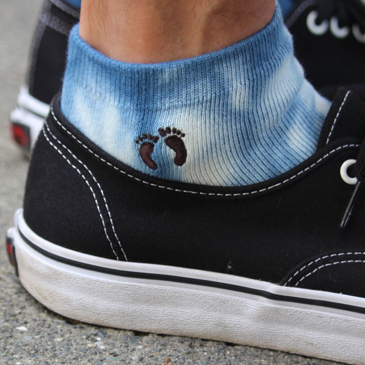 HT24-313030 タイダイアンクルソックス