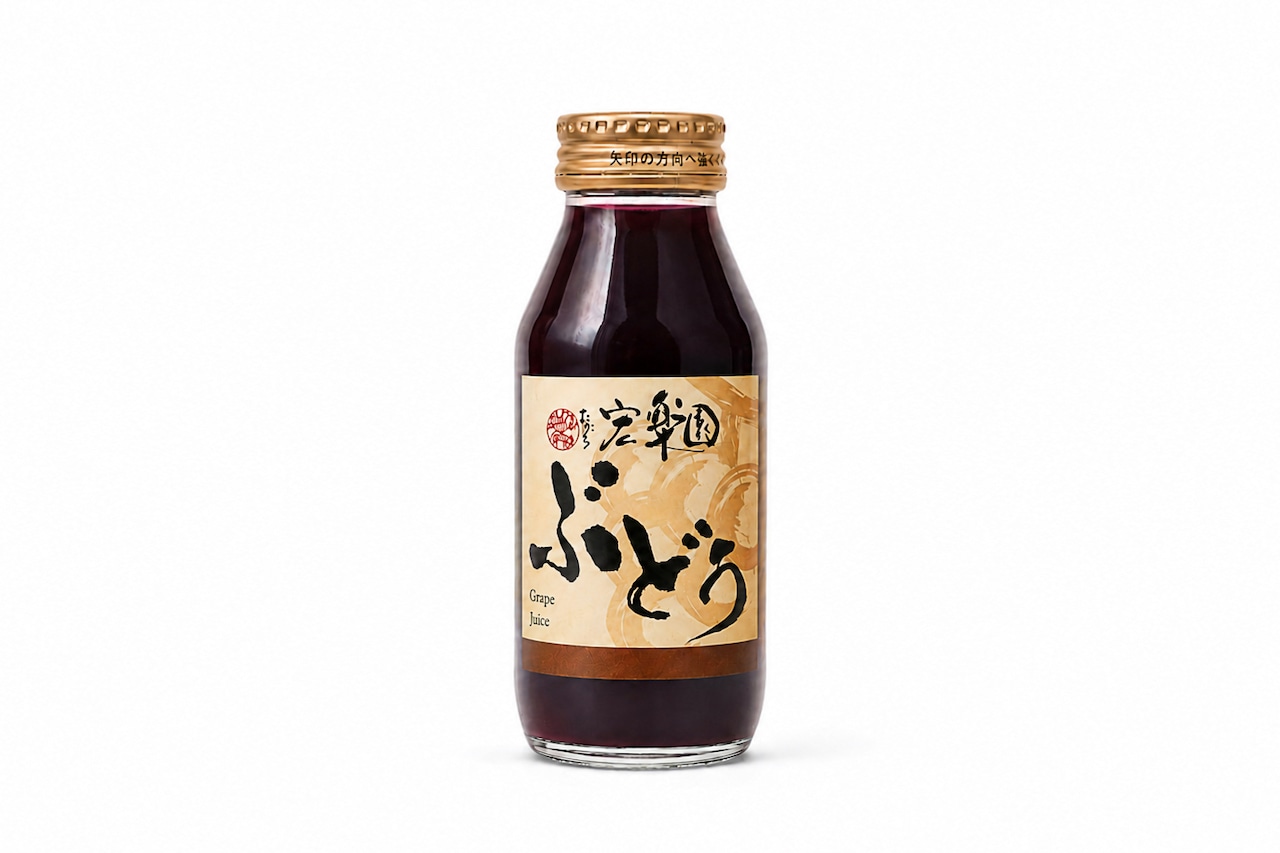 【北の果実】KOURAKUEN Grape Juice／ぶどうジュース