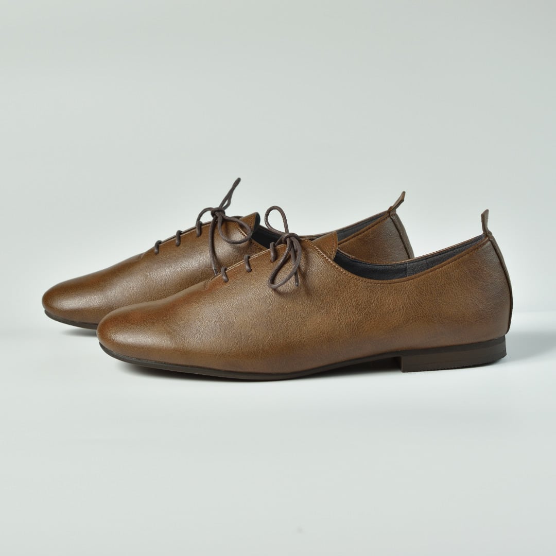 Fabrique en planete terre ファブリケアンプラネテール ダンスシューズ・ブラウン