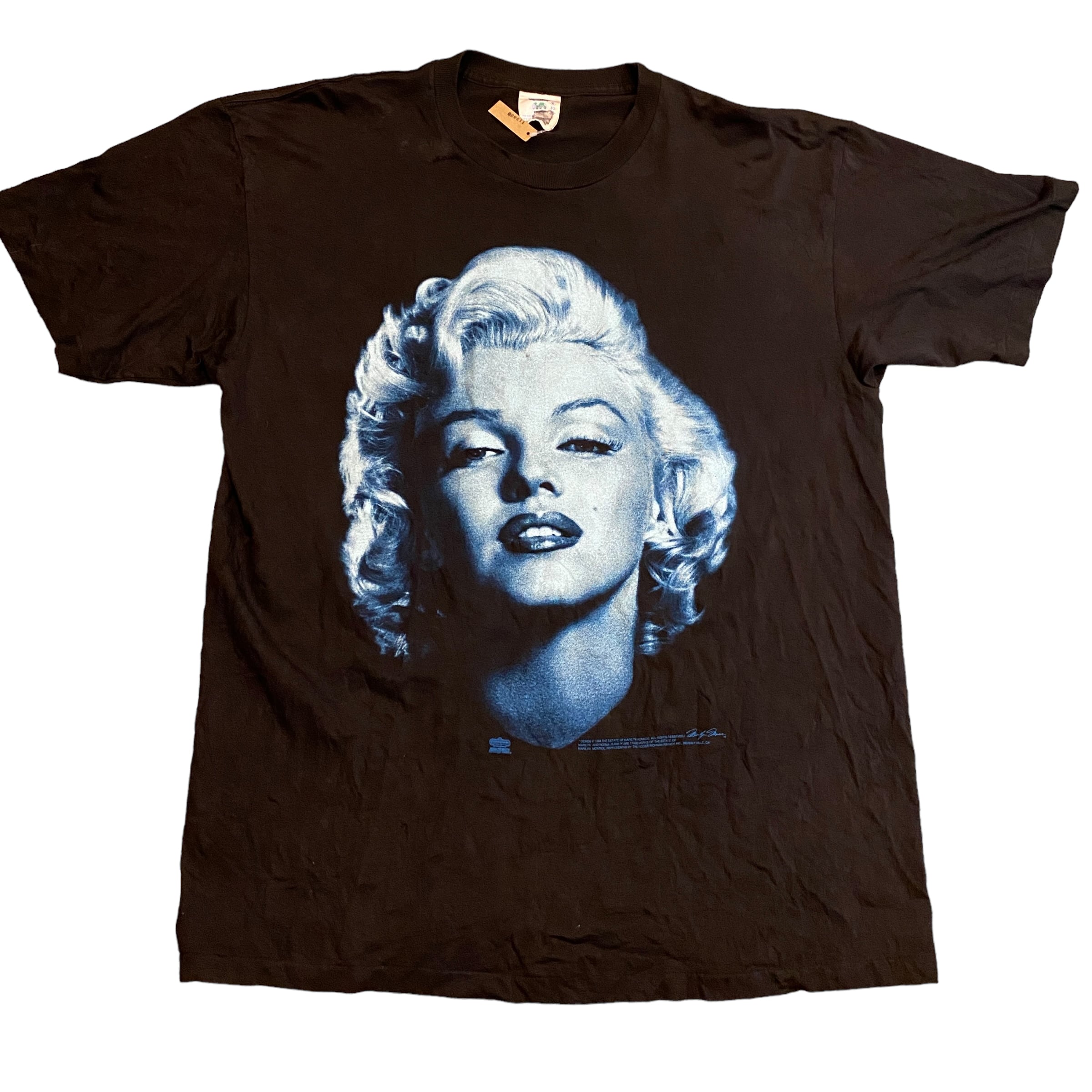 VINTAGE 90S MARILYN MONROE TSHIRTS XL BLACK | new&usedclothing 