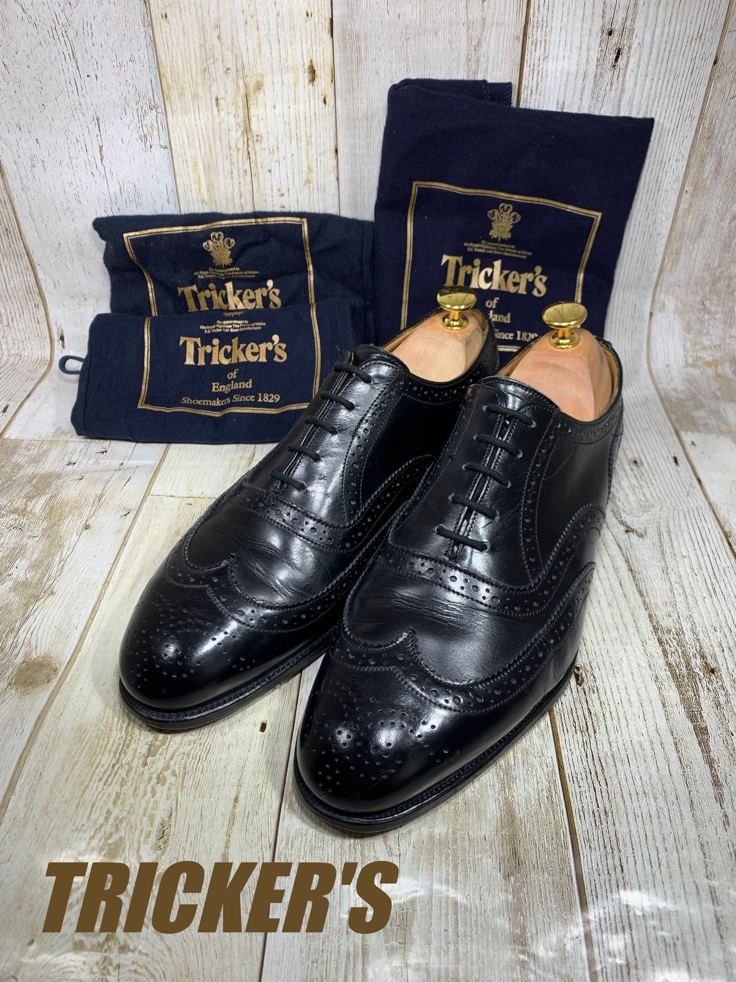 Tricker's トリッカーズ フルブローグ UK7H 26cm 付属品有 | 中古靴・革靴・ブーツ通販専門店 DafsMart ダフスマート  Online Shop powered by BASE