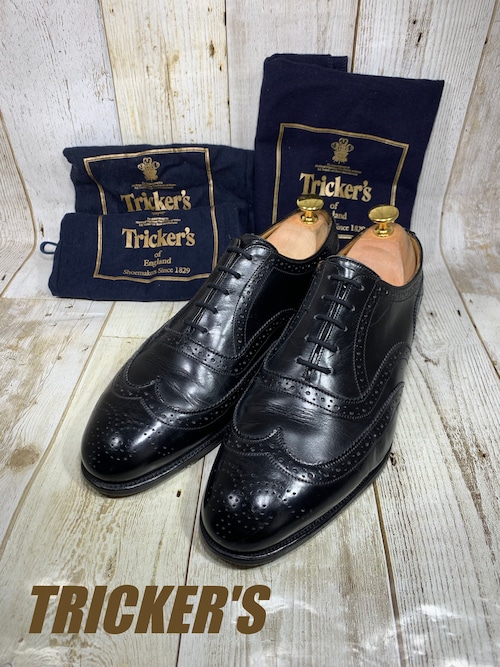 Tricker's トリッカーズ フルブローグ UK7H 26cm 付属品有