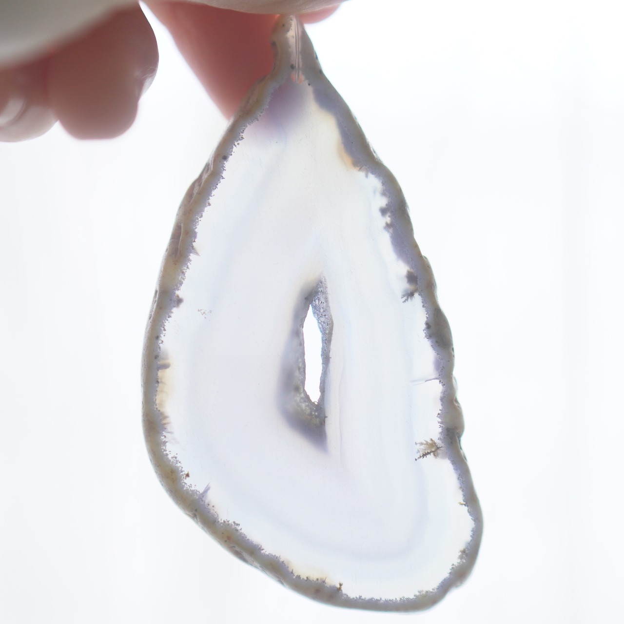 Petrichor 10 - アゲートヒーリングチャイム / Agate Sun Catcher Wind Chime 387