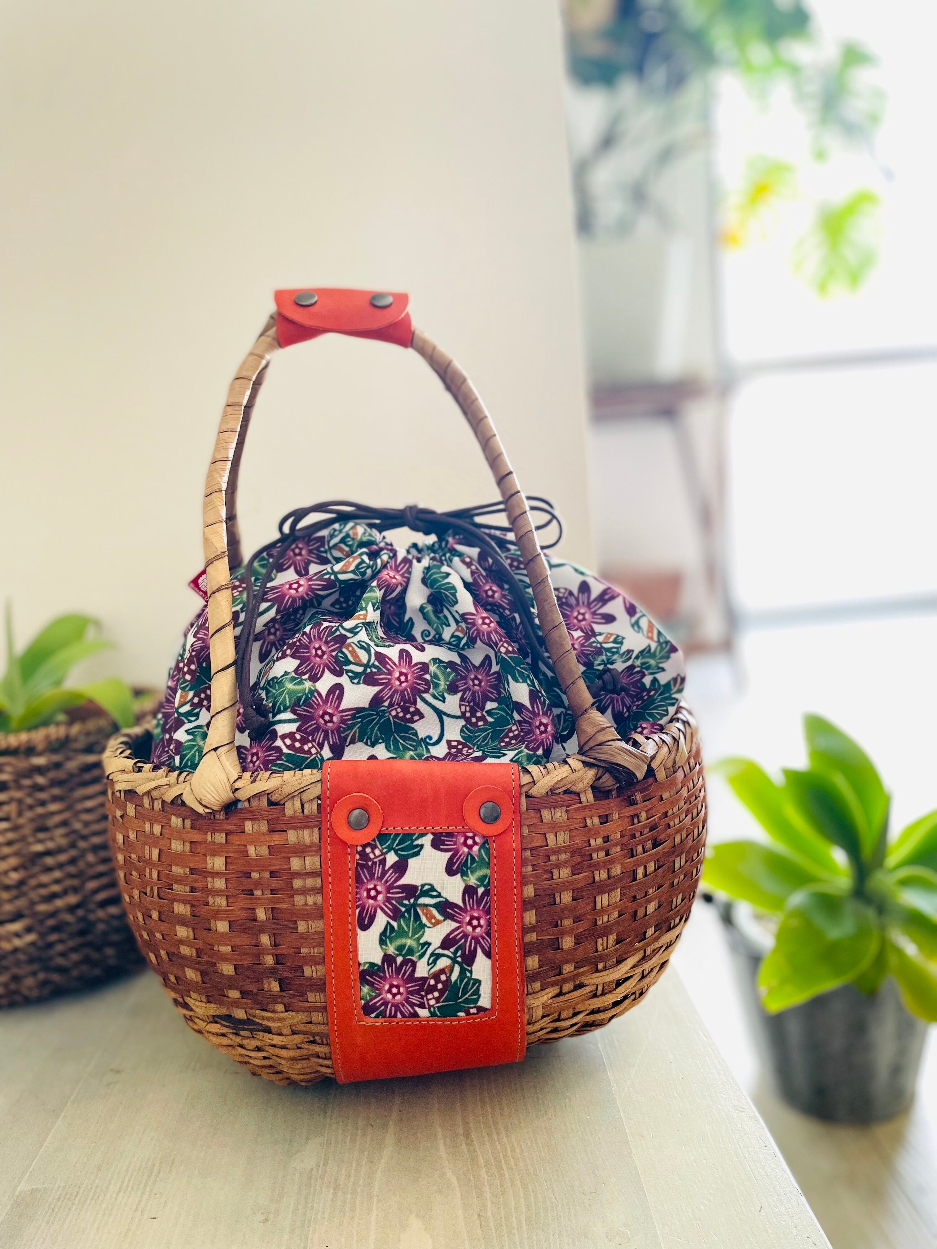 くーず（とうつるもどき）かごバッグ