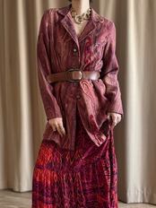 paisley jacquard import jacket-5158-2
