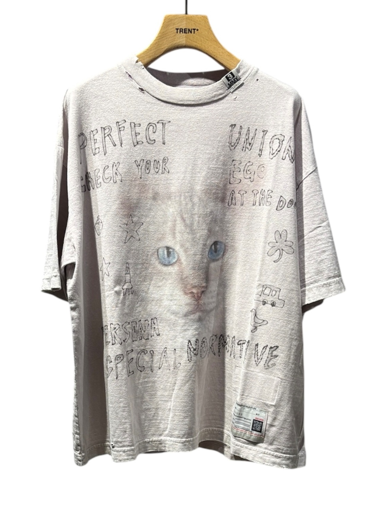 【25SS】Maison MIHARA YASUHIRO ミハラヤスヒロ / BLEACHED TEE / Tシャツ - 1