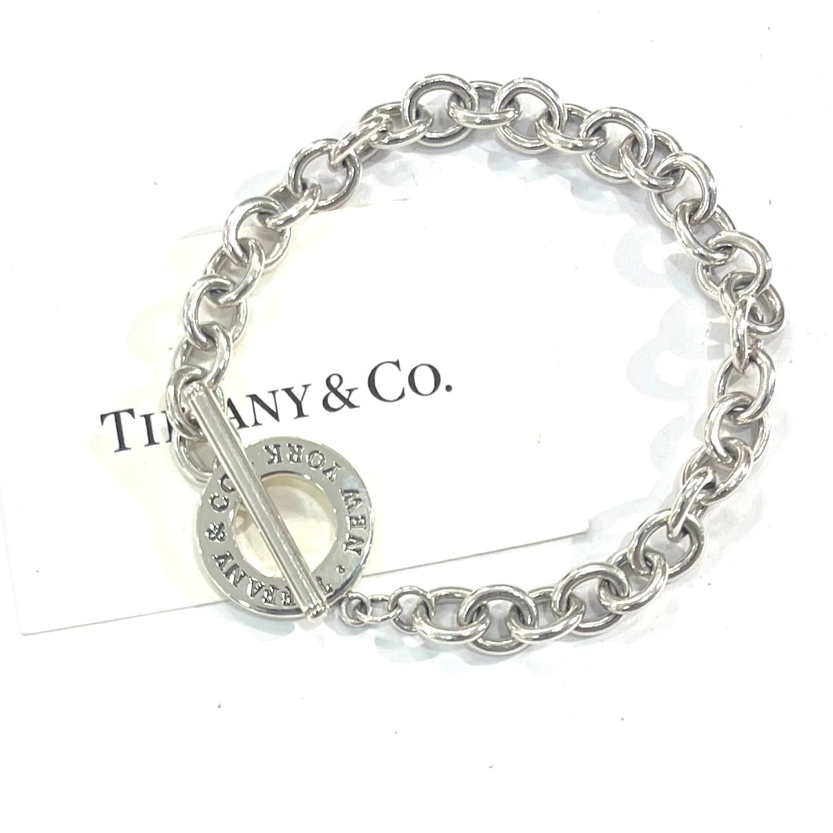TIFFANY&CO】2787 TIFFANY&CO. NEW YORK ティファニー トグルブレス