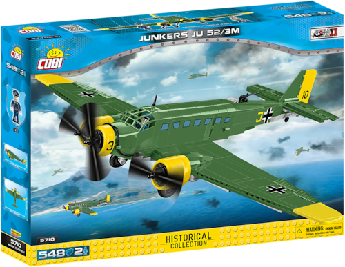 COBI #5710 ユンカース JU 52/3M クレタ島