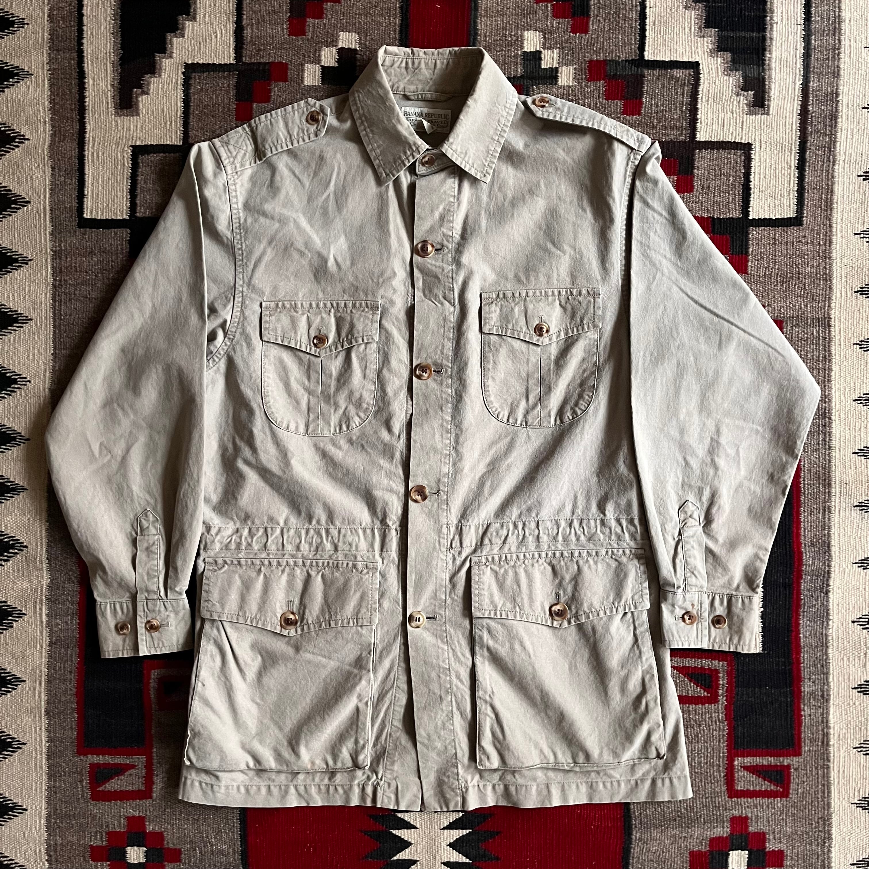 1980s～ BANANA REPUBLIC Safari Jacket M G559 | ROGER'S used