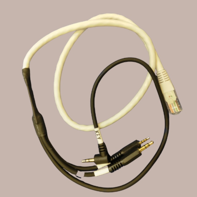 ICOM ヘッドセットアダプタ用ケーブル (IC-705用) ZAP-PAD-01専用