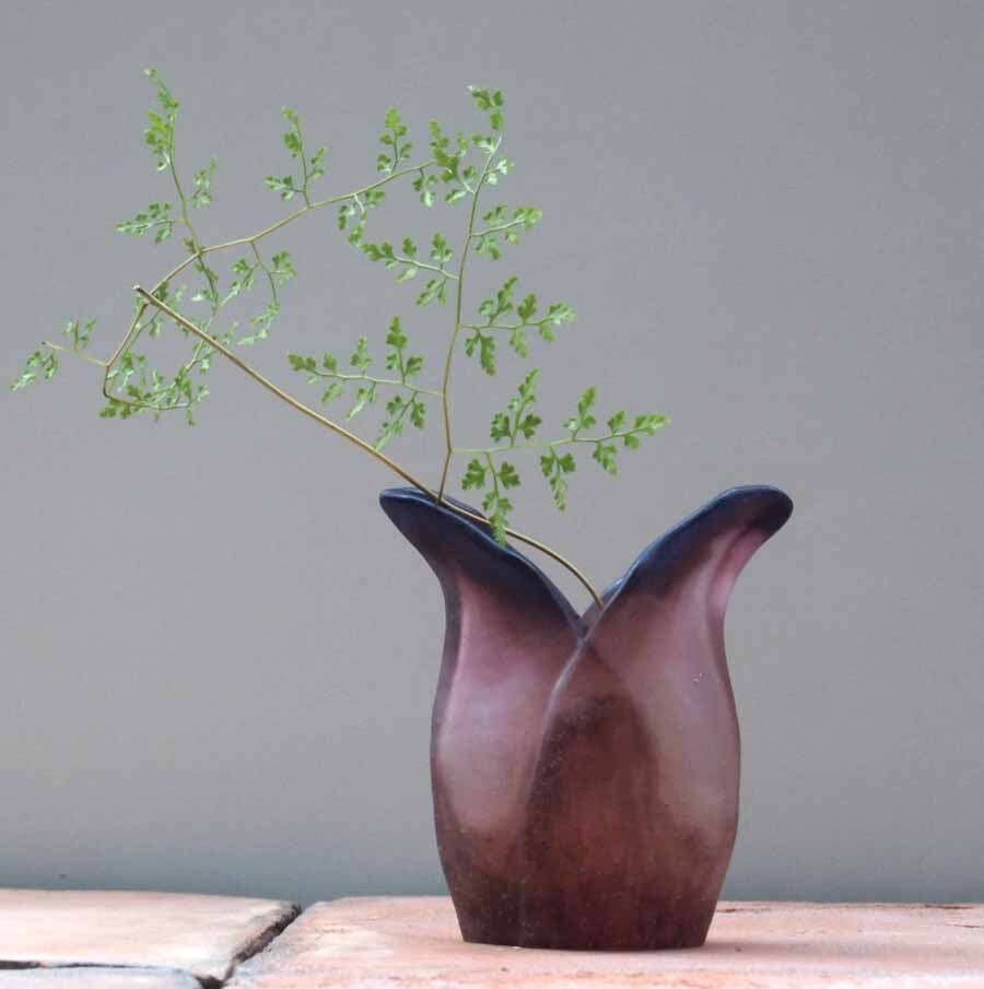 松尾由美（ガラス・パートドヴェール） 花器PLANT | Galeria