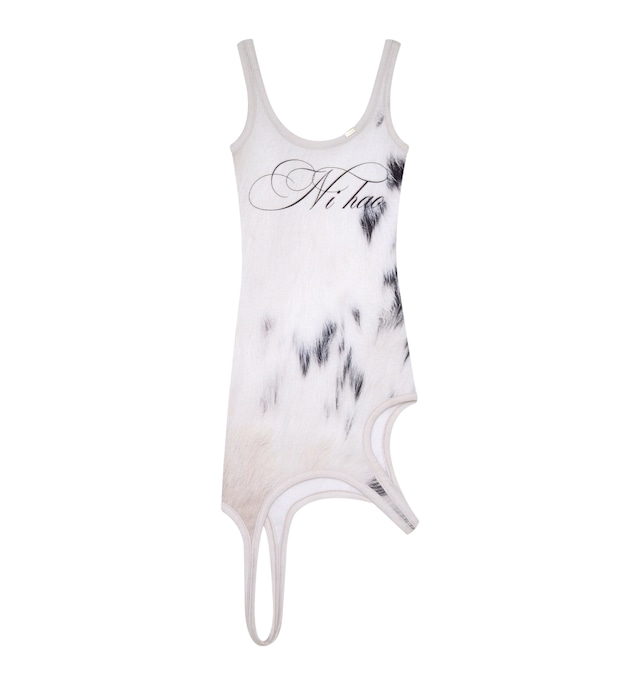 【bonnae】Asymmetric dress (Ivory)