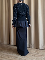 MADE IN JAPAN beads knit cardigan-5150-1